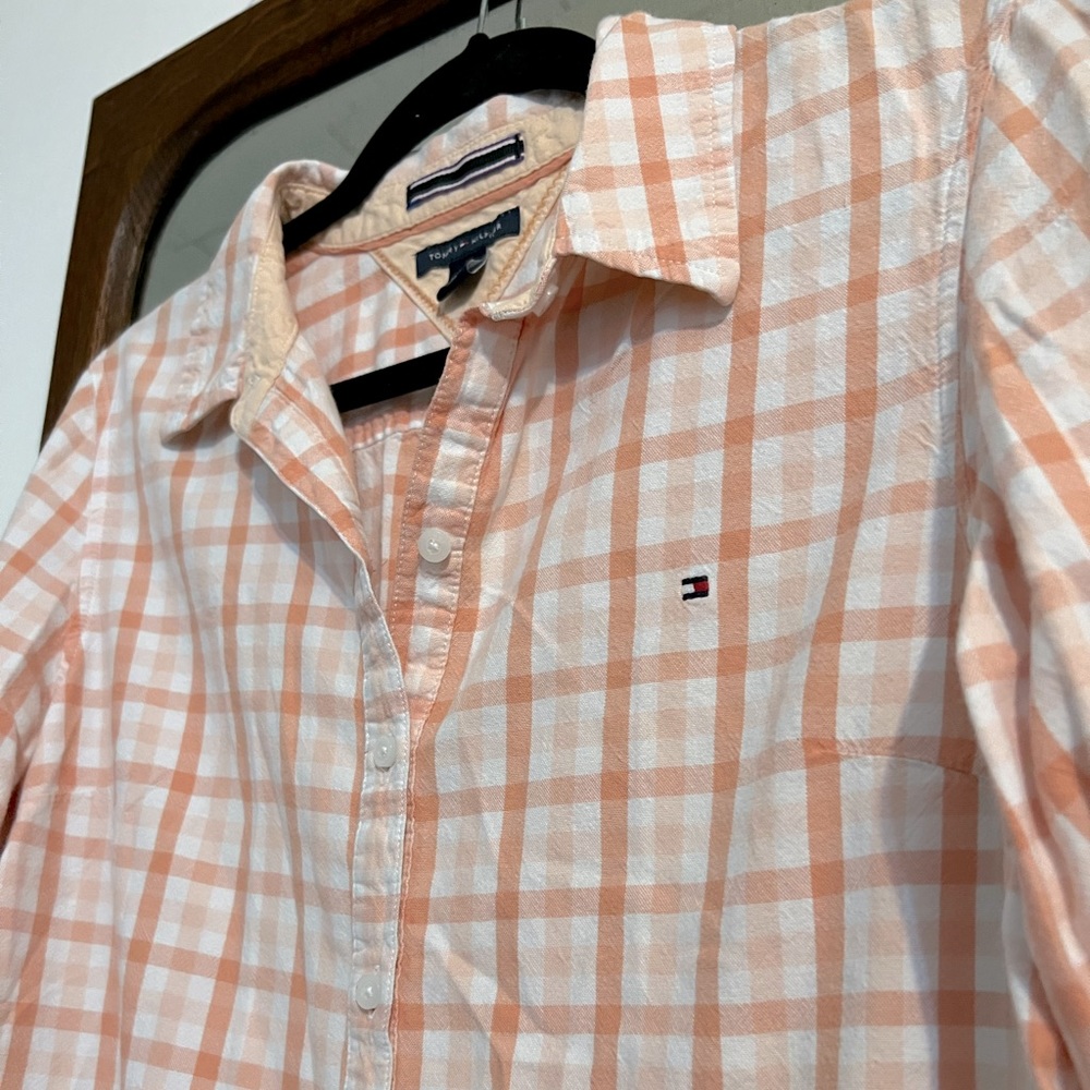 Plaid Tommy Hilfiger Button Down/Flannel